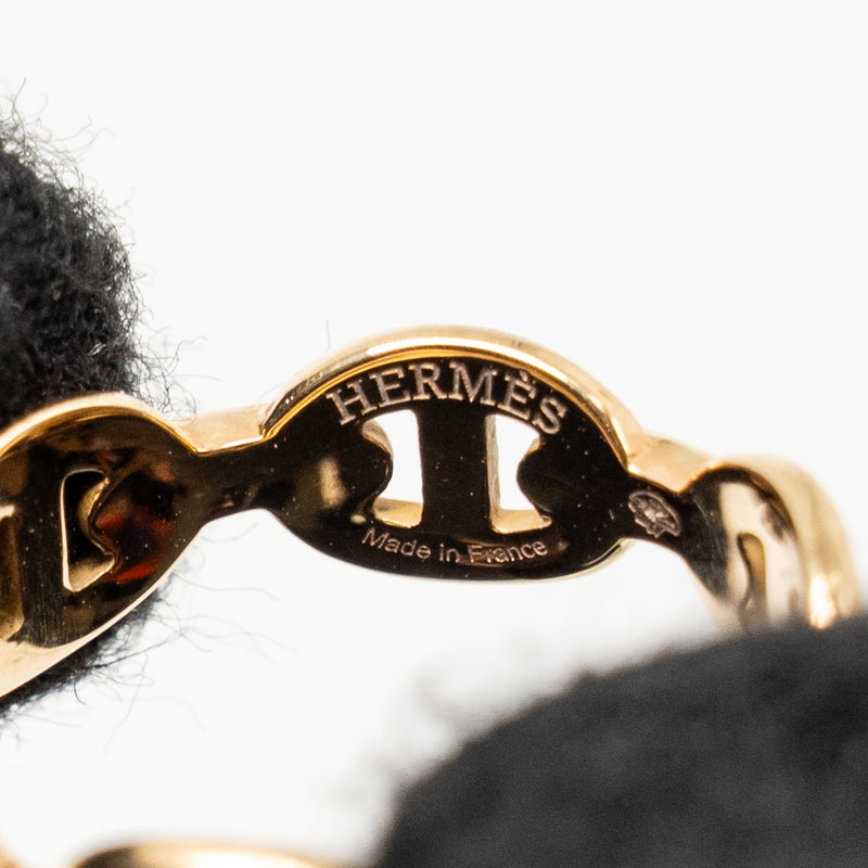 Hermes Size 53 Chaine D’ancre Enchainee Ring, Small Model, Rose Gold