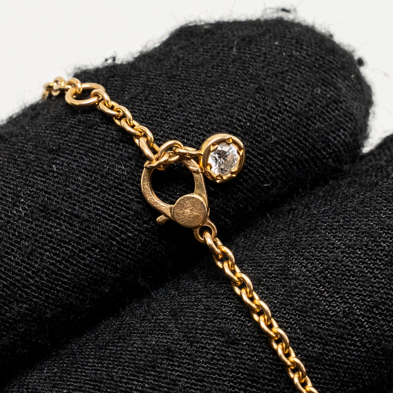 Hermes Size SH Finesse Bracelet Rose Gold, Diamonds