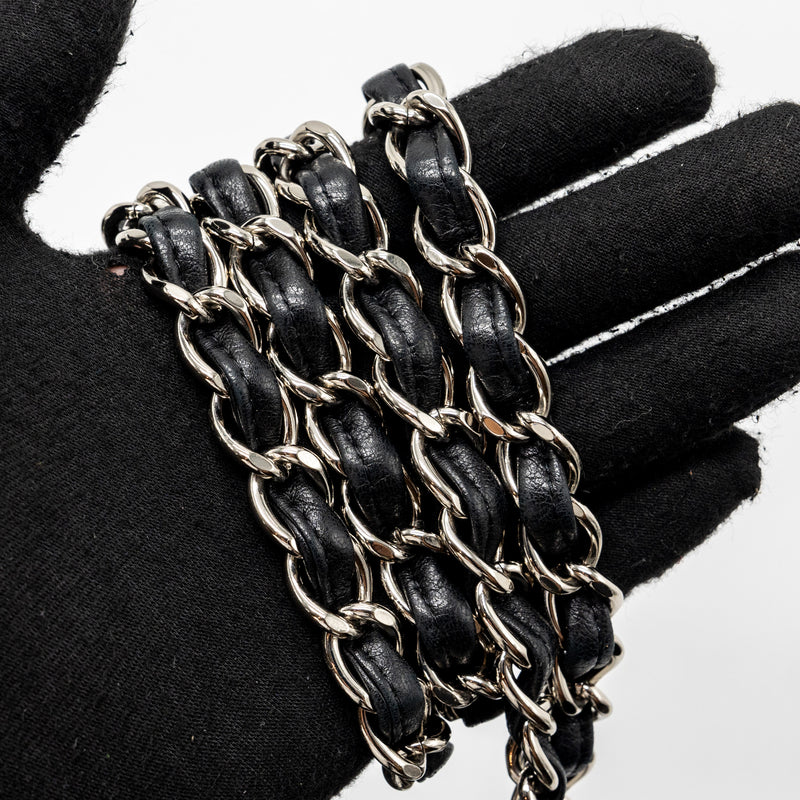 Chanel Classic Jumbo Single Flap Bag Lambskin Black SHW