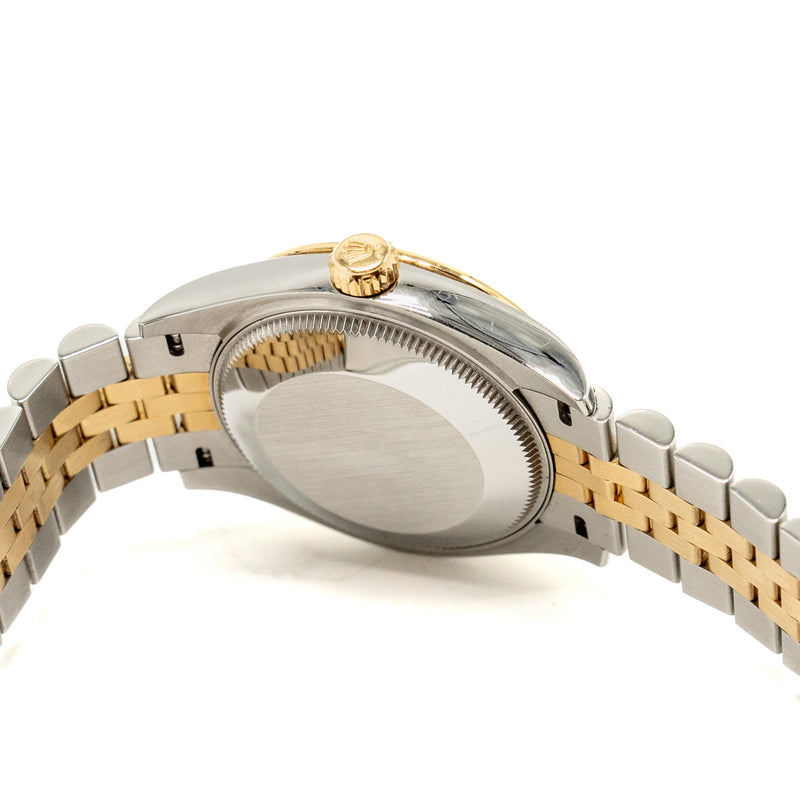 Rolex Datejust 31MM Oystersteel/Yellow Gold Champagne Dial with Diamonds, Jubilee Bracelet M:278273-0026