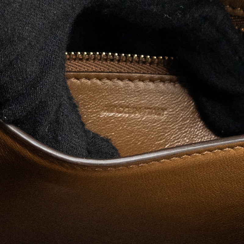 Celine Mini Classic Bag Box Calfskin Camel GHW
