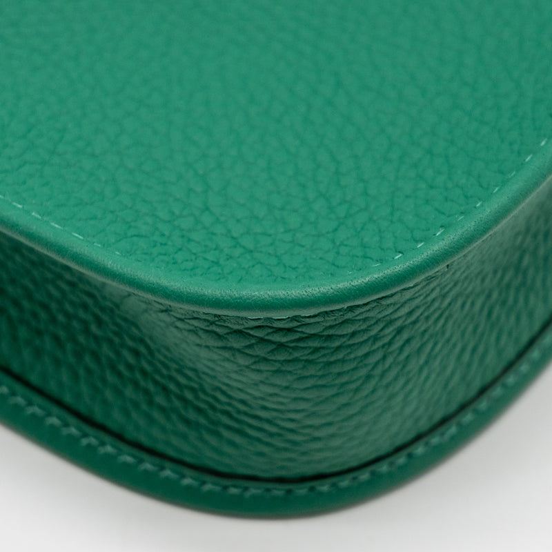 Hermes Mini Evelyne Clemence Vert Vertigo GHW Stamp W