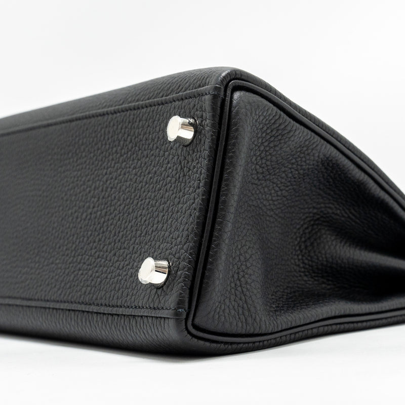 Hermes Kelly 25 togo black SHW stamp B
