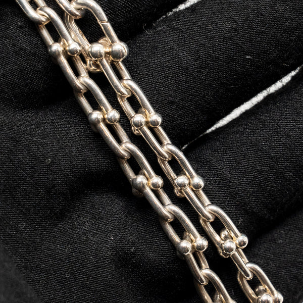 Tiffany hardware small link necklace sterling silver