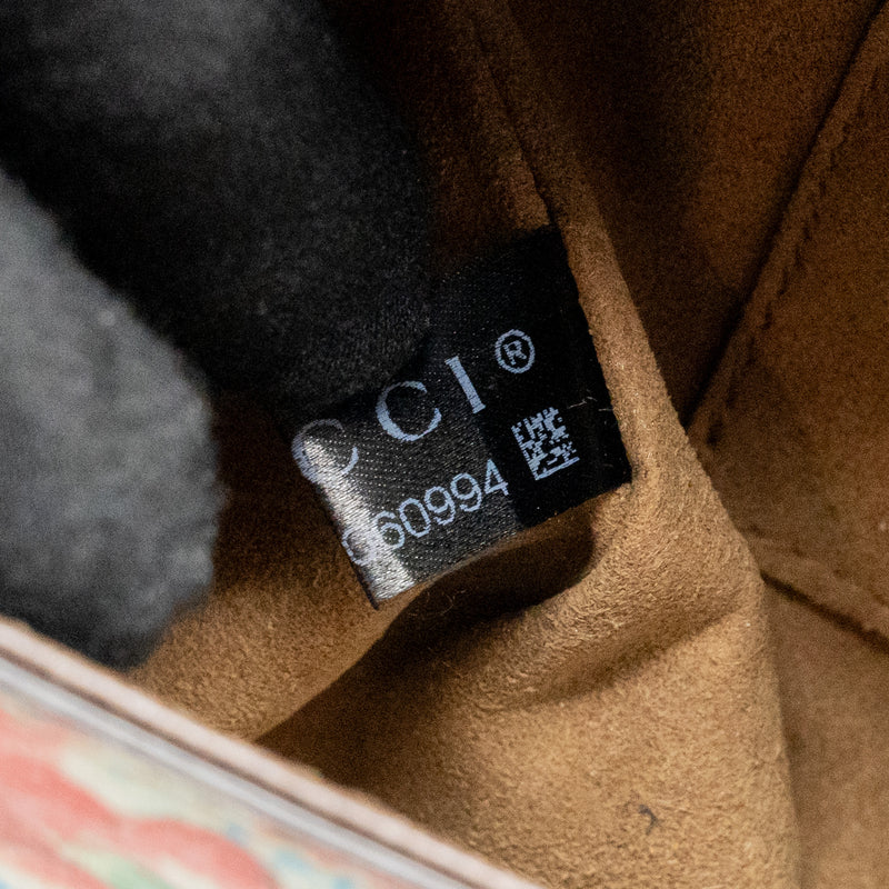 Gucci Small Padlock Shoulder Bag Tian GG Supreme Canvas/Leather Brown/Multicolour GHW