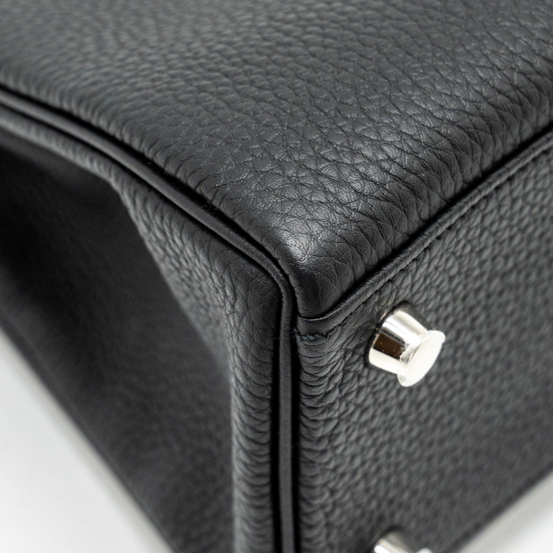 Hermes Kelly 25 togo black SHW stamp B