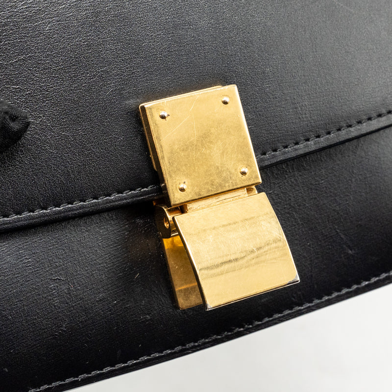 Celine Teen Classic Bag Calfskin Black GHW