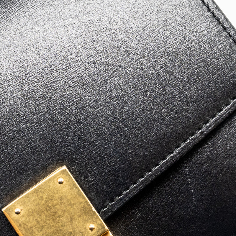 Celine Teen Classic Bag Calfskin Black GHW