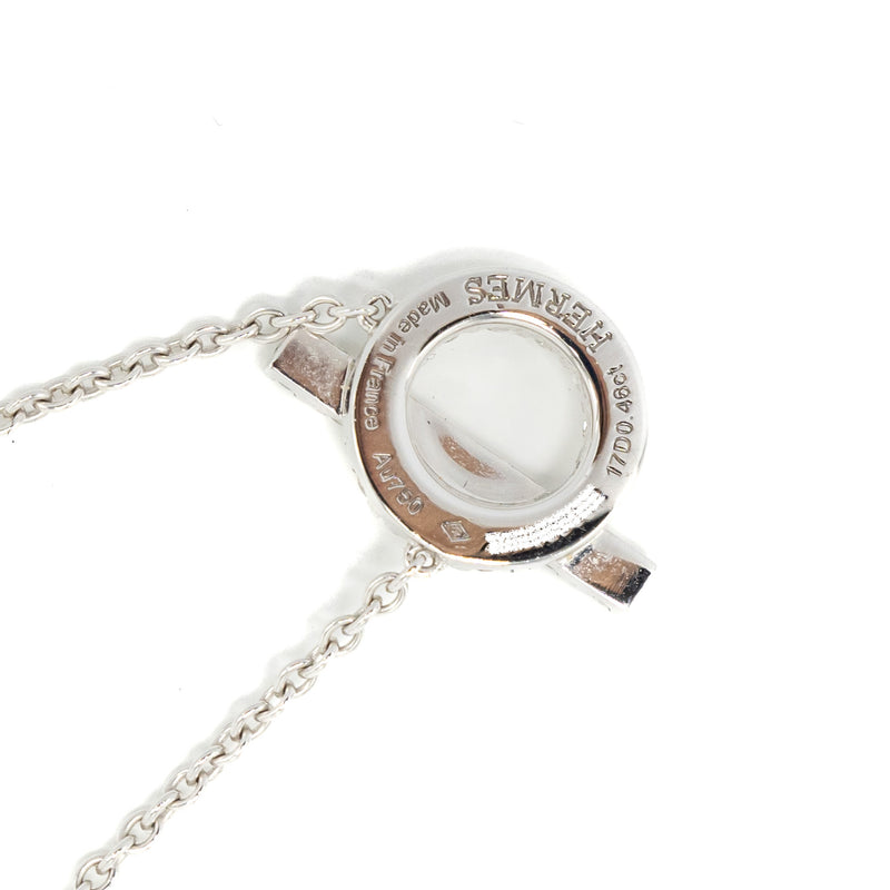 Hermes Finesse pendant white gold,diamonds