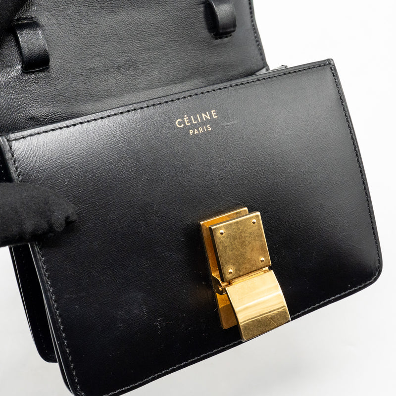 Celine Teen Classic Bag Calfskin Black GHW