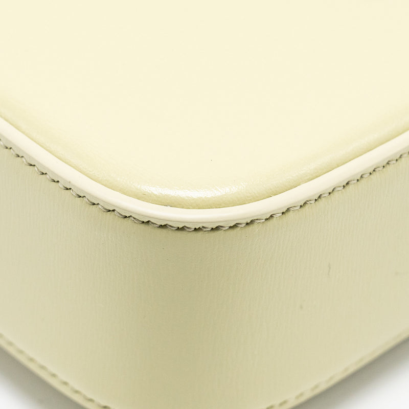Celine Mini Claude Shiny Calfskin Pistachio GHW