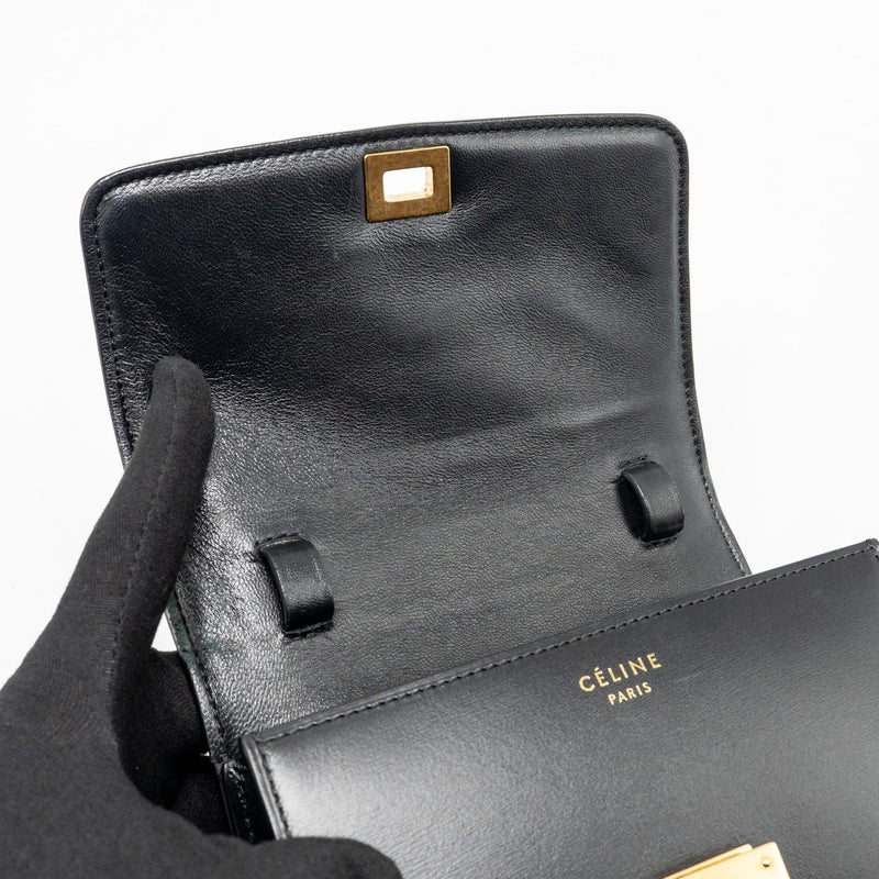 Celine Teen Classic Bag Calfskin Black GHW