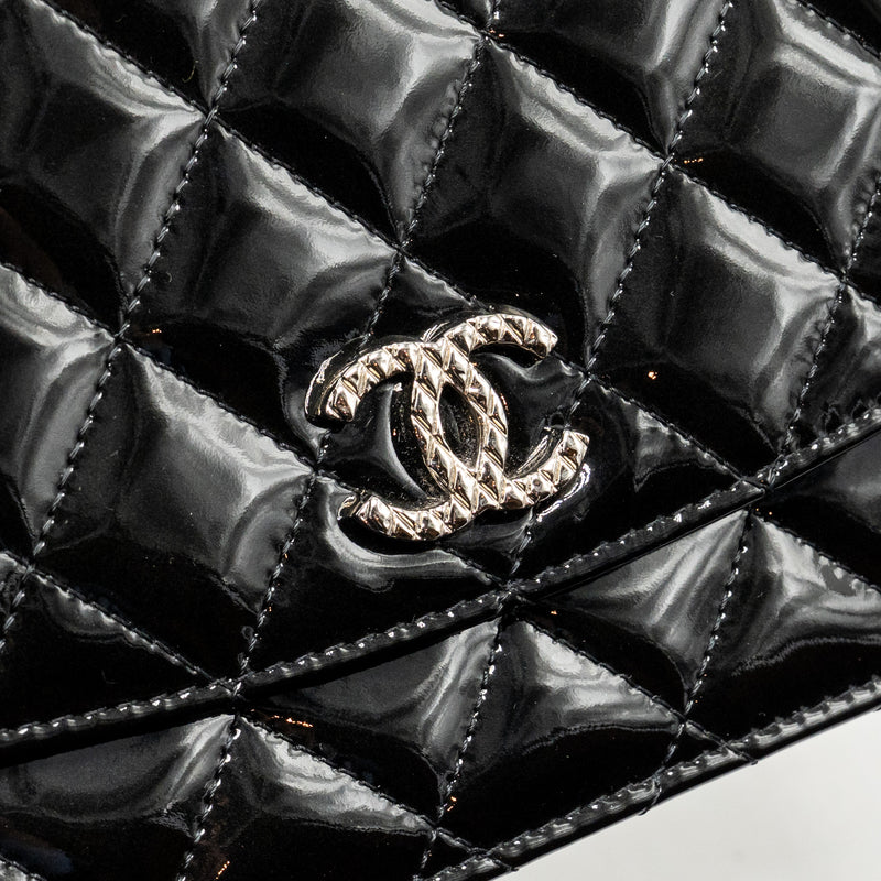Chanel Wallet on Chain Patent Leather Black SHW