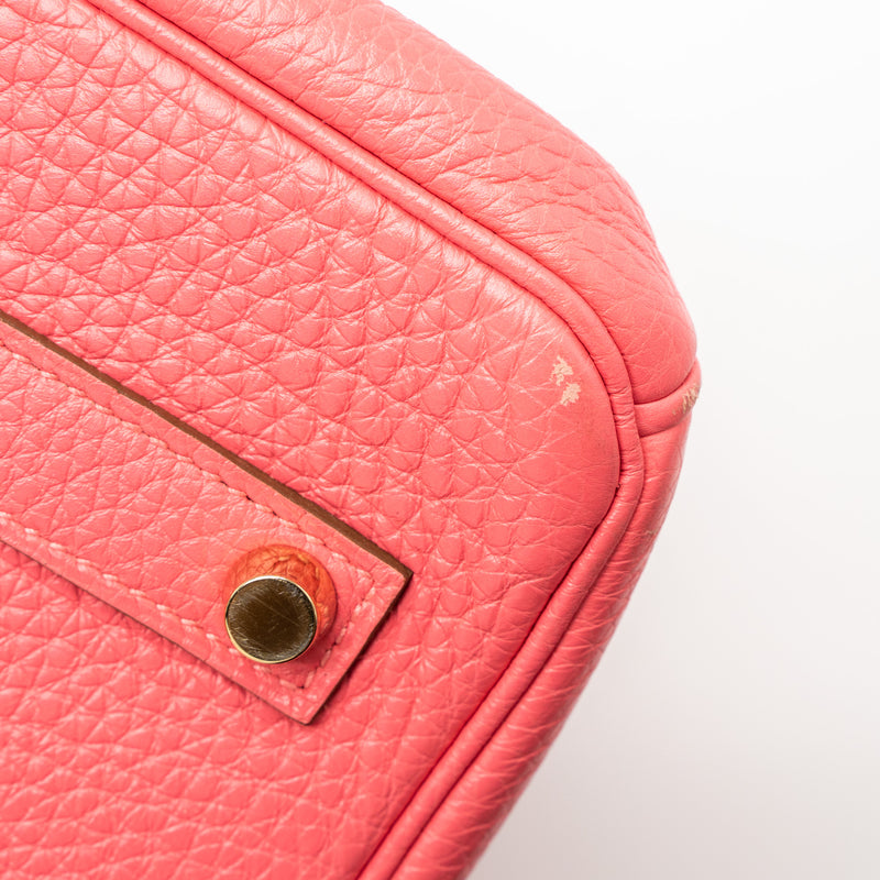 Hermes Birkin 35 Togo Rose Lipstick GHW