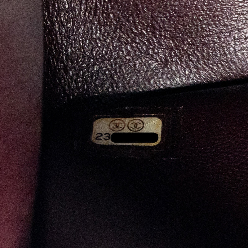 CHANEL Jumbo Classic Double Flap Bag Caviar Black GHW