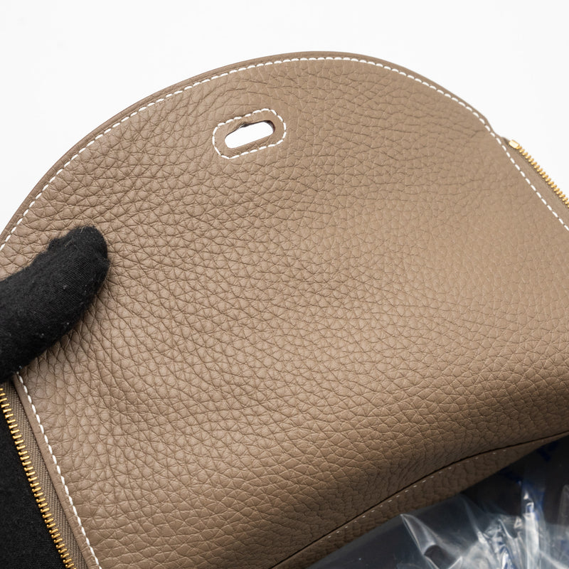 Hermes Lindy 26 Clemence Etoupe GHW Stamp B