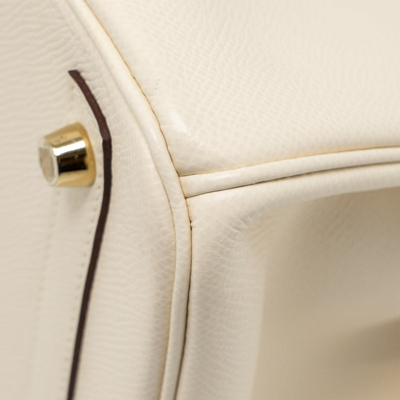 Hermes Birkin 30 Epsom Nata GHW stamp Z