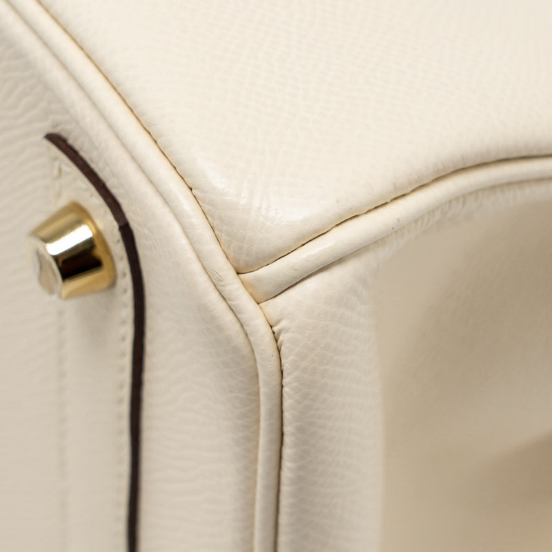 Hermes Birkin 30 Epsom Nata GHW stamp Z