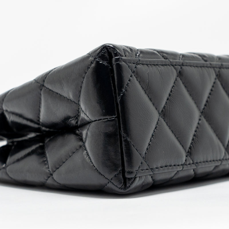 Chanel Mini Kelly Shopping Tote bag calfskin black GHW (microchip)
