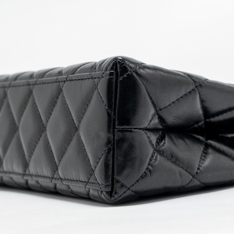 Chanel Mini Kelly Shopping Tote bag calfskin black GHW (microchip)
