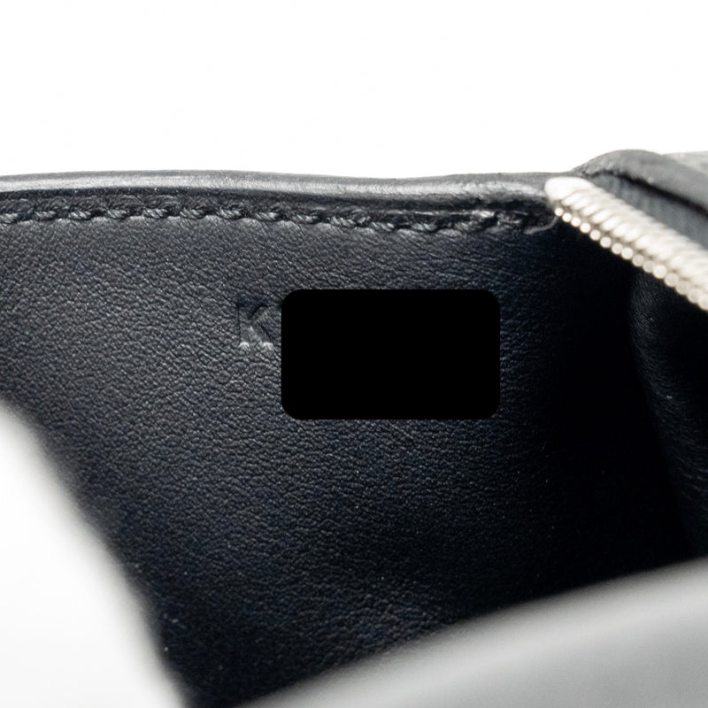 Hermes Mini Lindy II Clemence Black SHW Stamp K