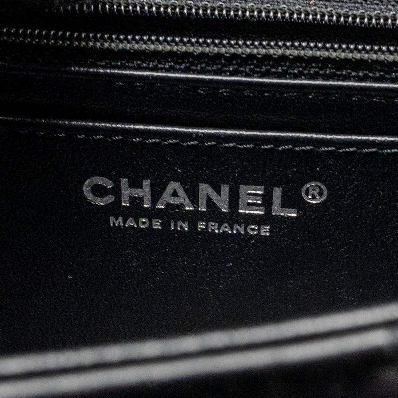 Chanel Mini 2.55 Reissue Flap Bag Chevron Aged Calfskin So Black