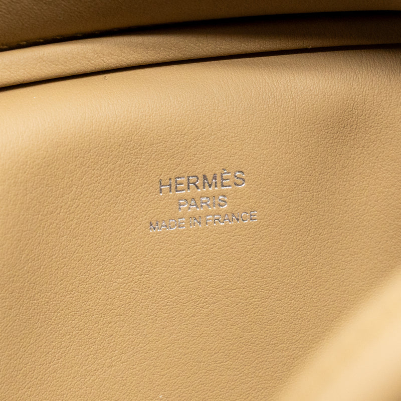 Hermes Birkin 25 Cargo Toile Goeland/Swift Beige Marfa/poussiere SHW Stamp K