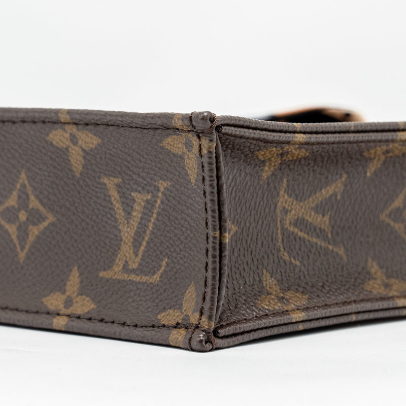 Louis Vuitton Petit Sac Plat Monogram CANVAS GHW