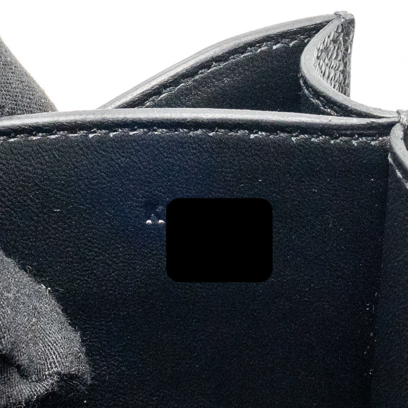 Hermes Mini Constance Epsom Black Brushed GHW Stamp K