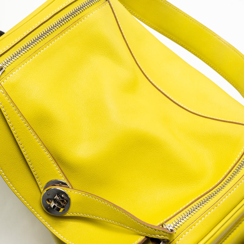 Hermes Lindy 30 Swift Lime SHW Square O