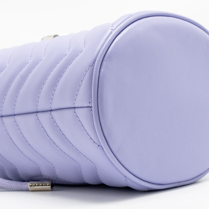 Gucci GG Marmont Bucket Bag Calfskin Light Purple SHW
