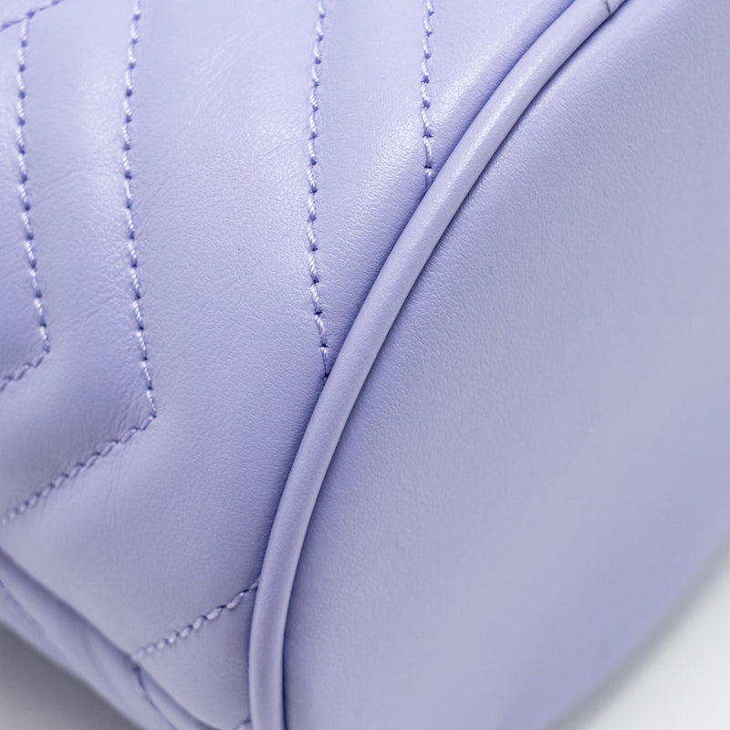 Gucci GG Marmont Bucket Bag Calfskin Light Purple SHW