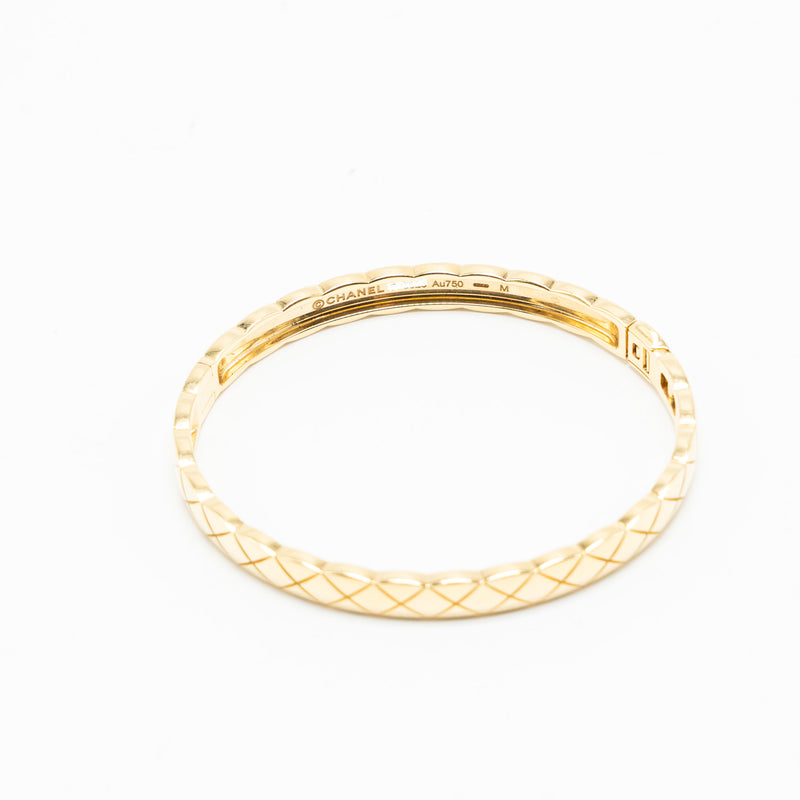 Chanel Size M Coco Crush Bracelet 18K yellow gold