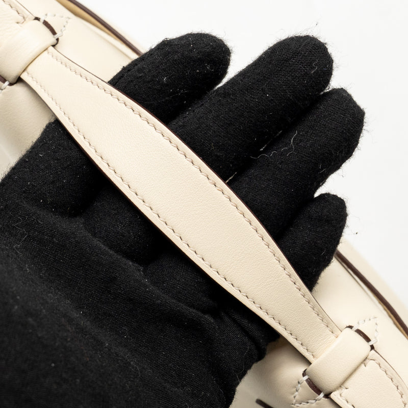Hermes Kelly Pochette Swift Nata SHW stamp Z