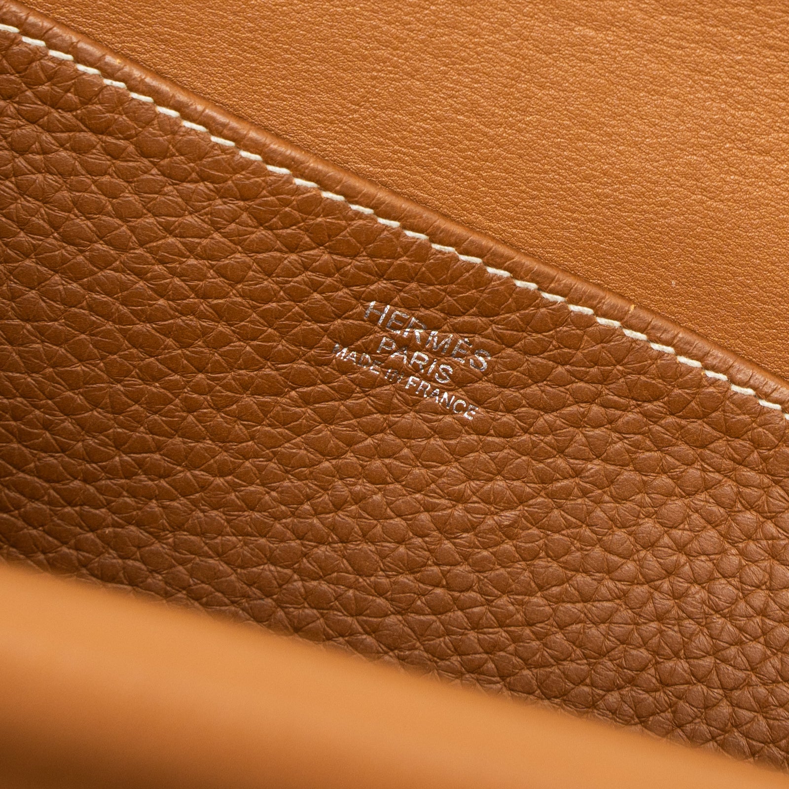 Hermes Halzan 31 Clemence Gold SHW Stamp C
