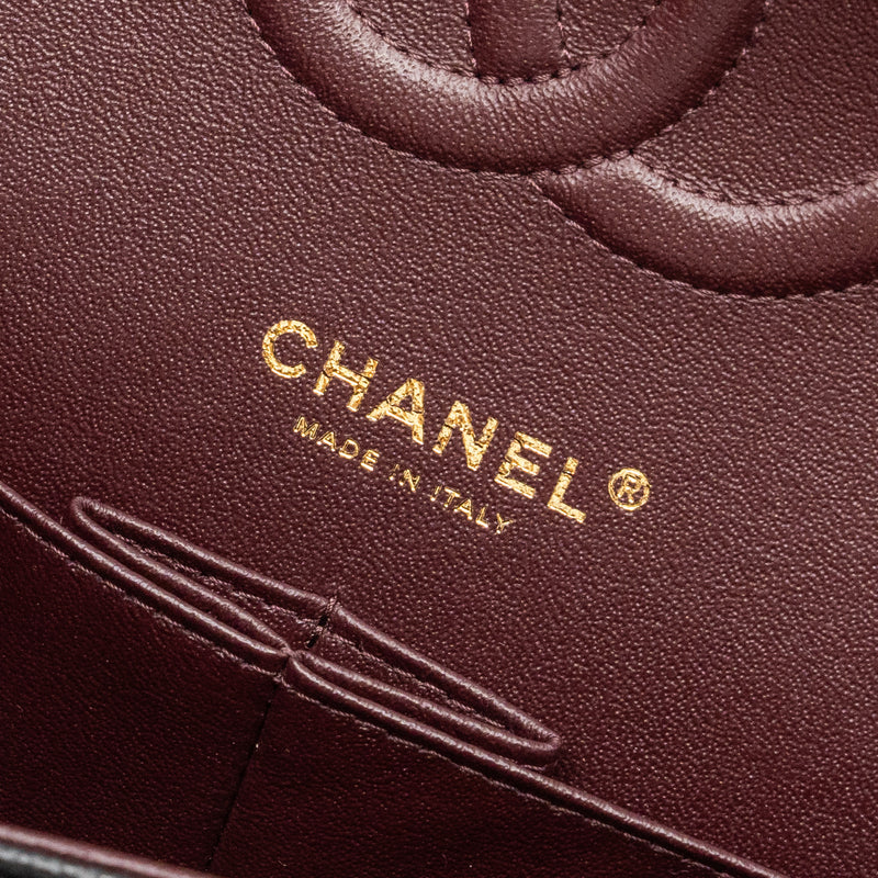 Chanel Medium Classic double flap bag caviar black GHW