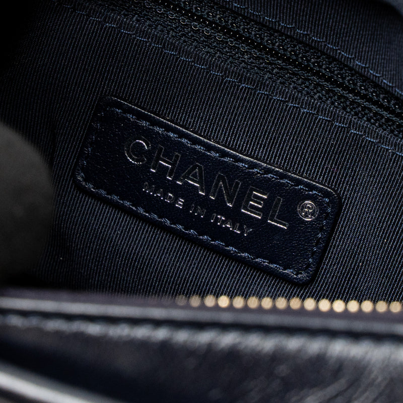 Chanel Small Gabrielle Hobo Bag Tweed/Calfskin Multicolour Multicolour Hardware