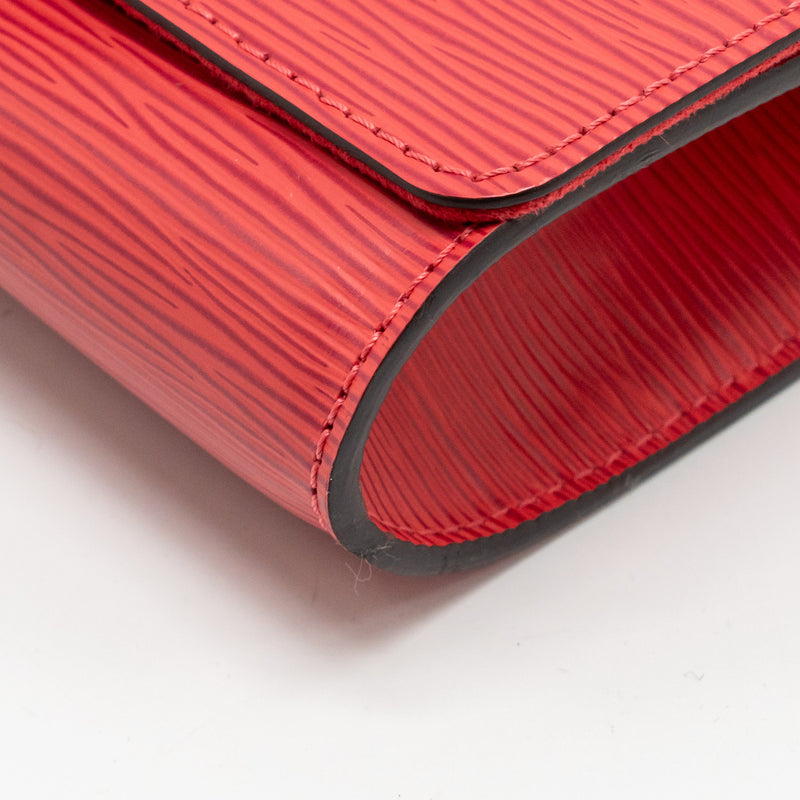 Louis Vuitton Louise Clutch PM EPI Pink SHW