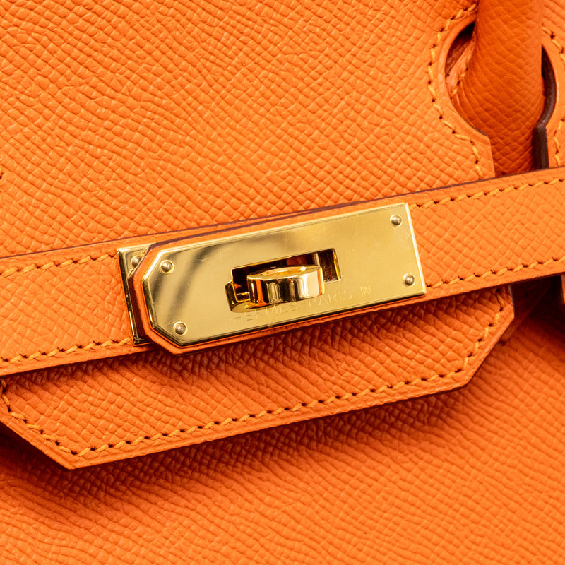 Hermes Birkin 30 Epsom 9J Feu GHW Stamp A