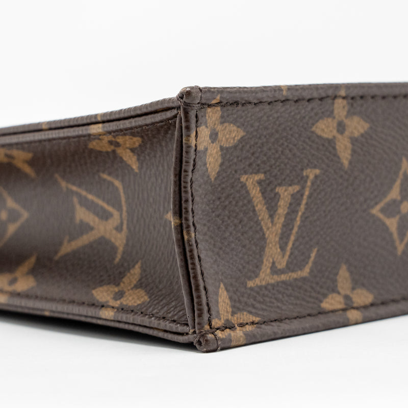 LOUIS VUITTON Petit Sac Plat Monogram Canvas GHW