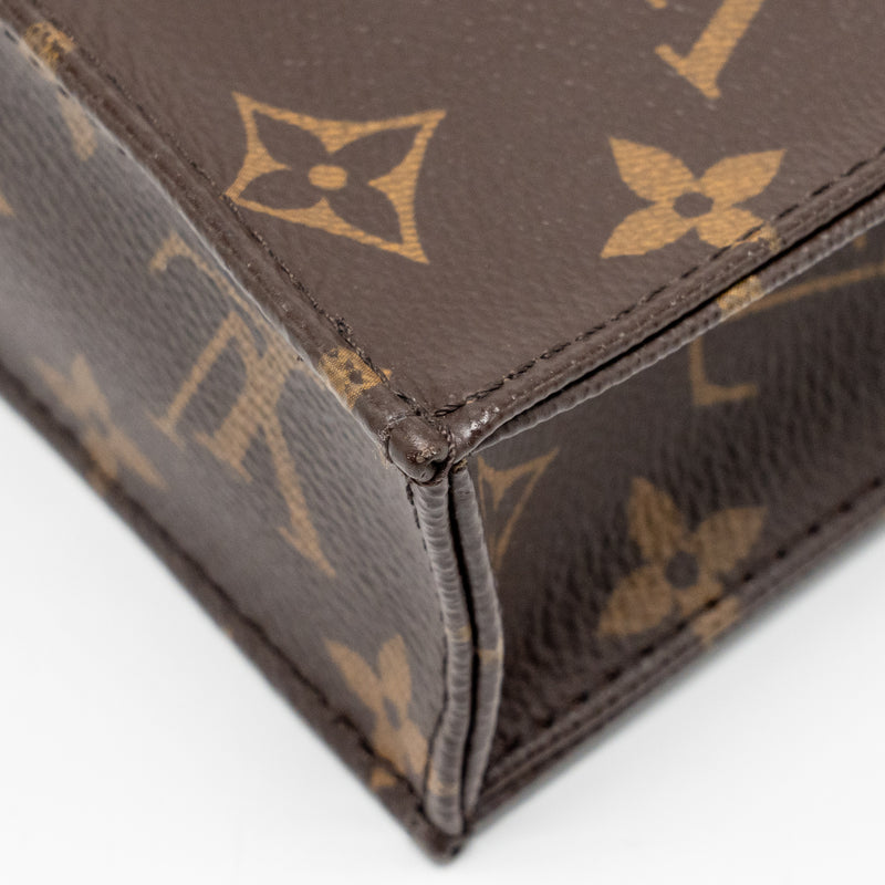 LOUIS VUITTON Petit Sac Plat Monogram Canvas GHW