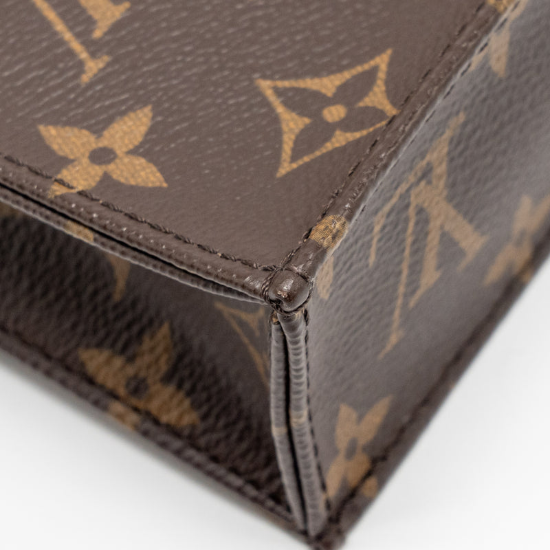 LOUIS VUITTON Petit Sac Plat Monogram Canvas GHW