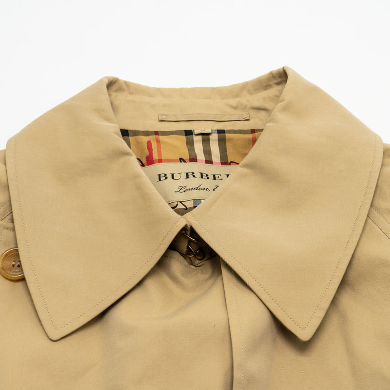 Burberry Size UK 10 Mid-Length Trench Coat Beige