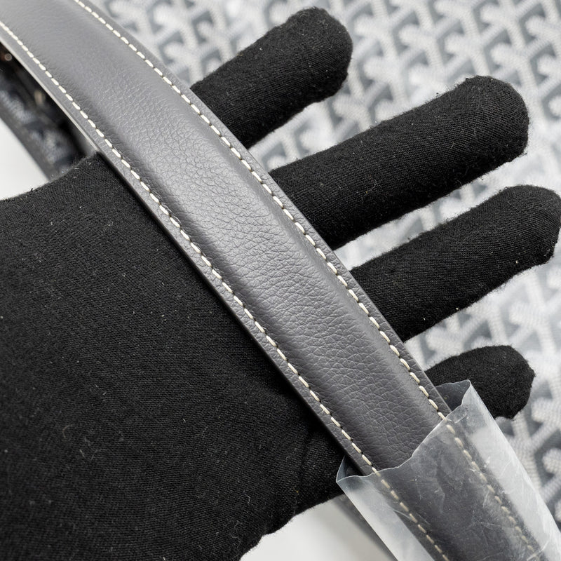 Goyard Boheme Hobo Bag PM Goyardine Canvas Gris SHW