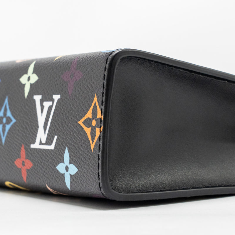 Louis Vuitton X Takashi Murakami Toiletry Pouch Monogram Canvas/Leather Black/Multicolour SHW