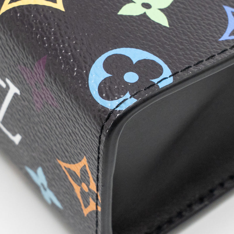 Louis Vuitton X Takashi Murakami Toiletry Pouch Monogram Canvas/Leather Black/Multicolour SHW