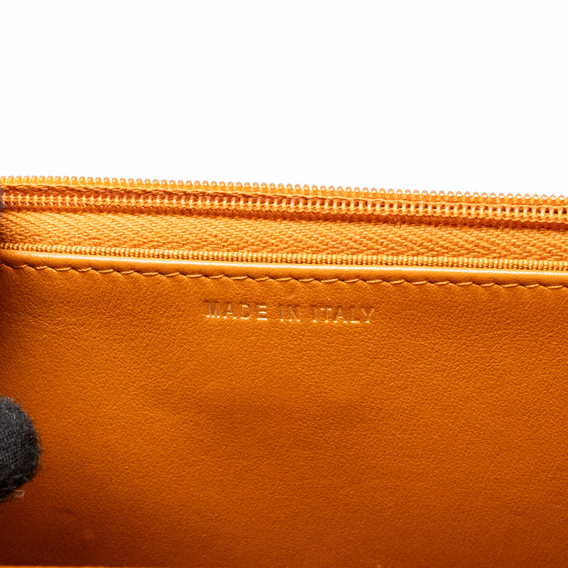 Chanel Classic Wallet on Chain Caviar Caramel GHW (Microchip)
