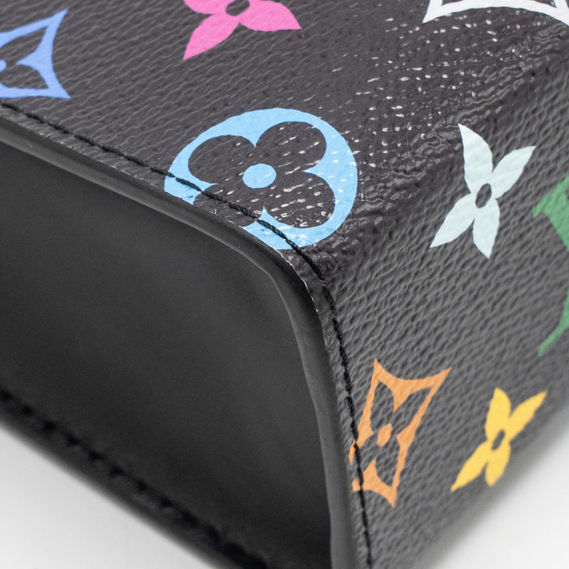 Louis Vuitton X Takashi Murakami Toiletry Pouch Monogram Canvas/Leather Black/Multicolour SHW