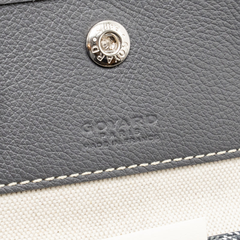 Goyard Boheme Hobo Bag PM Goyardine Canvas Gris SHW