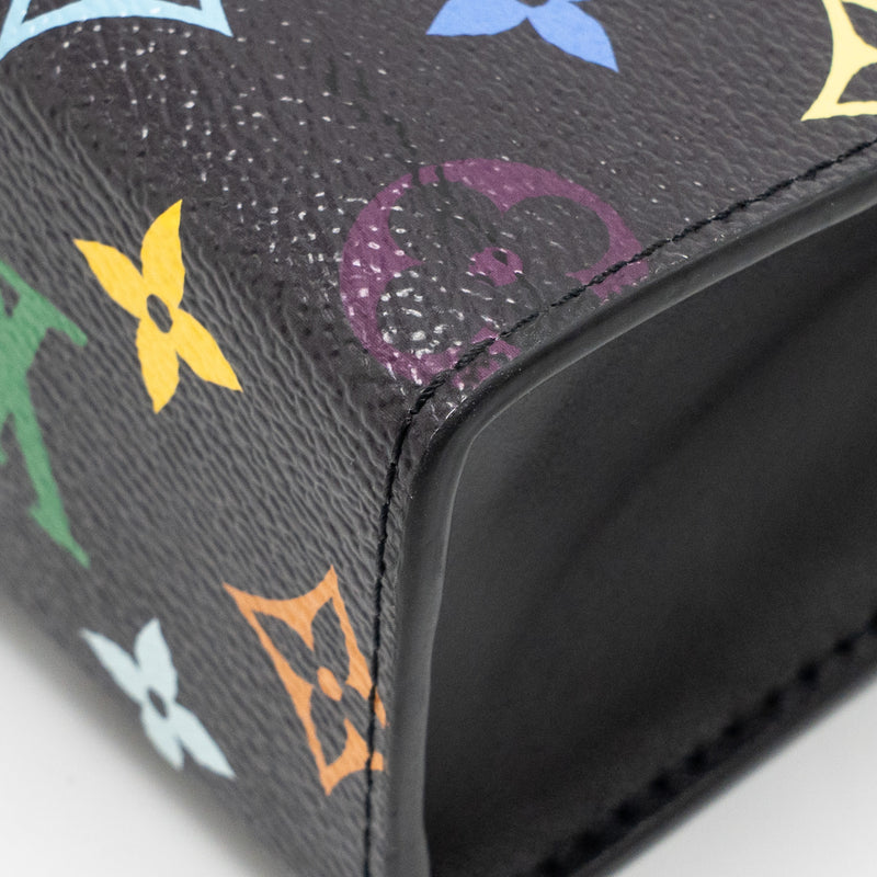 Louis Vuitton X Takashi Murakami Toiletry Pouch Monogram Canvas/Leather Black/Multicolour SHW